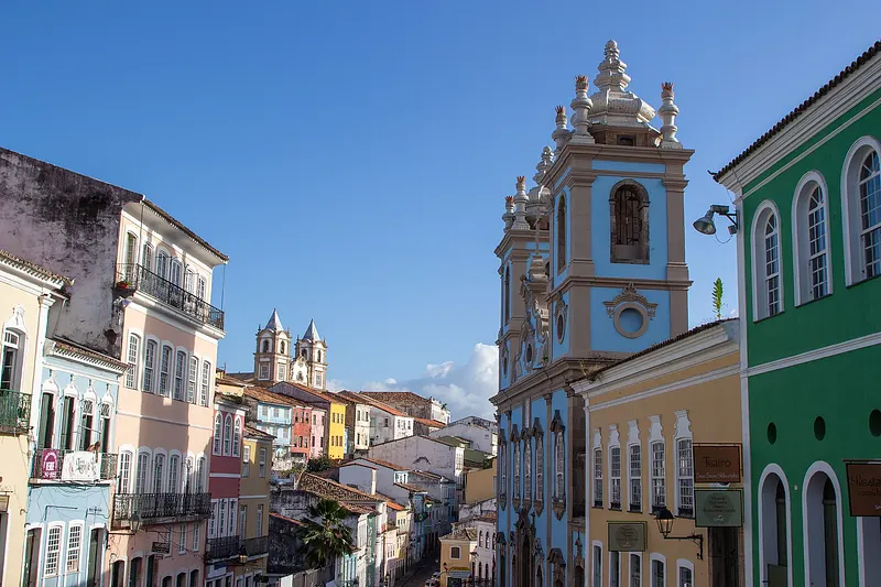 Historic Center of Salvador, Bahia, Brazil.