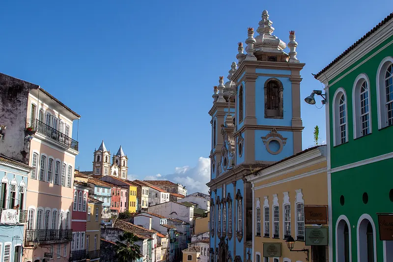 Historic Center of Salvador, Bahia, Brazil.