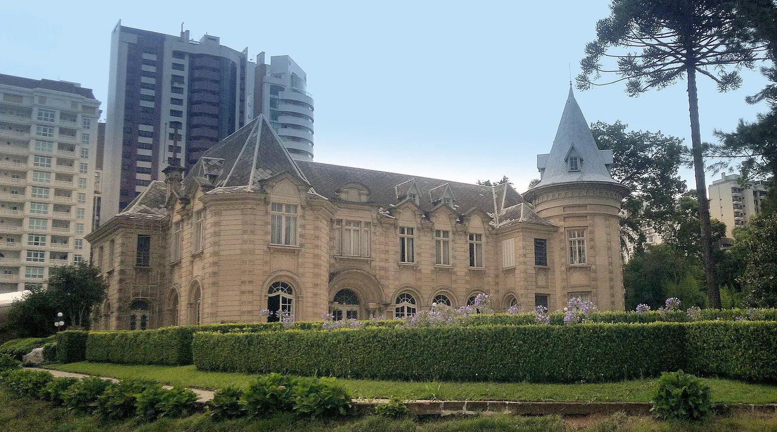 Castelo do Batel localizado em Curitiba, Paraná, sul do Brasil.