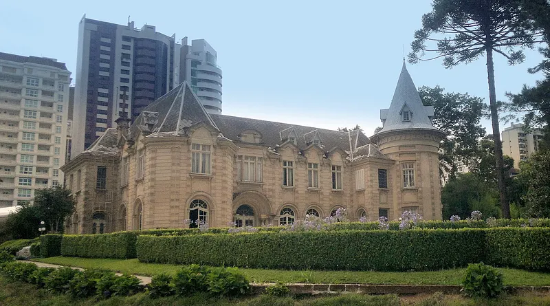 Castelo do Batel localizado em Curitiba, Paraná, sul do Brasil.